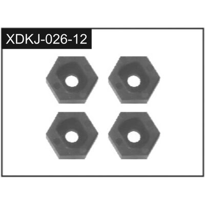Absima Hex Wheel Hubs (4) - Publicité Absima Hex Wheel Hubs (4) - Publicité