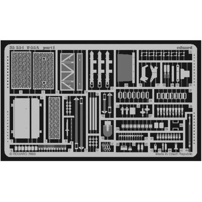 Accessoires T-55A Eduard pour Véhicule Militaire - Échelle 1:35 - Publicité Accessoires T-55A Eduard pour Véhicule Militaire - Échelle 1:35 - Publicité