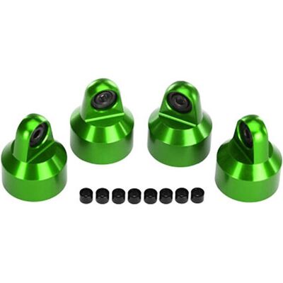 Traxxas - Capuchons d'amortisseur en aluminium - vert - Accessoires pour voitures RC - Publicité Traxxas - Capuchons d'amortisseur en aluminium - vert - Accessoires pour voitures RC - Publicité