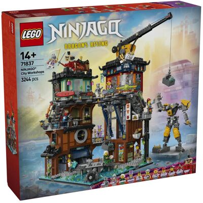 Lego Laboratoire NINJAGO City - Set à partir de 14 ans - Saison 3 - Publicité Lego Laboratoire NINJAGO City - Set à partir de 14 ans - Saison 3 - Publicité