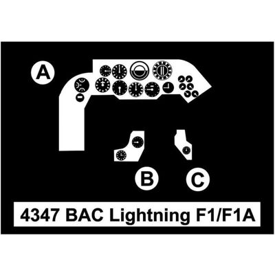 CMK BAC Lightning F1/F1A -Cockpit Set - Publicité CMK BAC Lightning F1/F1A -Cockpit Set - Publicité