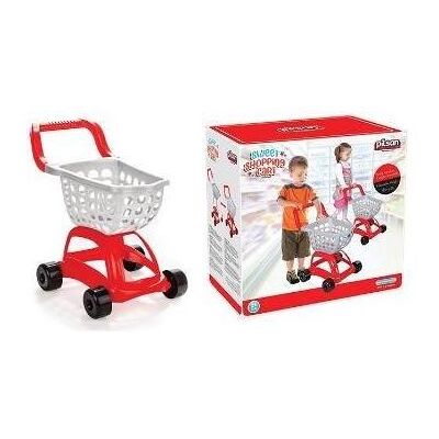 Pilsan 07604 Chariot de courses jouet - Plastique, 46,5cm, dès 2 ans - Publicité Pilsan 07604 Chariot de courses jouet - Plastique, 46,5cm, dès 2 ans - Publicité