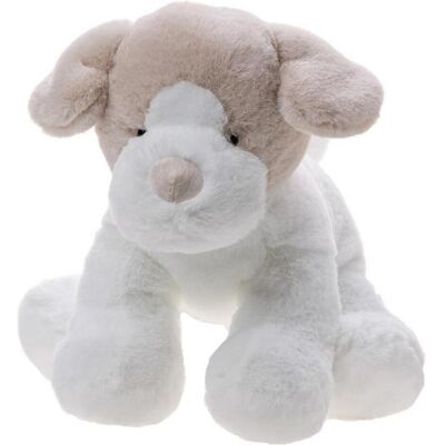 BEPPE Peluche de chien blanc-beige 30cm - Peluche - Publicité BEPPE Peluche de chien blanc-beige 30cm - Peluche - Publicité