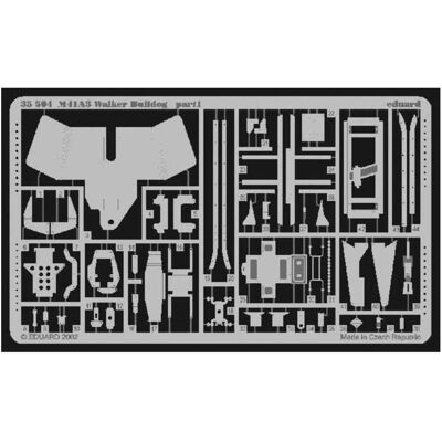 Eduard M41A3 Walker Bulldog - Accessoires pour maquettes militaires - Publicité Eduard M41A3 Walker Bulldog - Accessoires pour maquettes militaires - Publicité