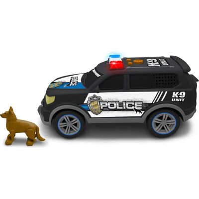 Nikko 20023 Voiture de police avec chien, véhicule SUV avec effets sonores et lumineux,... Publicité Nikko 20023 Voiture de police avec chien, véhicule SUV avec effets sonores et lumineux,... Publicité