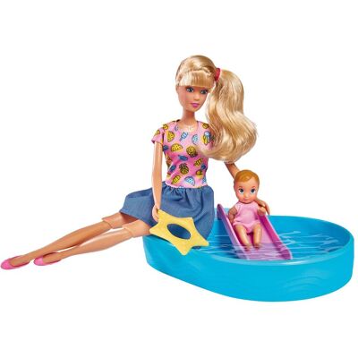 Simba Toys 105733422 - Poupée avec Anneau de Natation - Publicité Simba Toys 105733422 - Poupée avec Anneau de Natation - Publicité