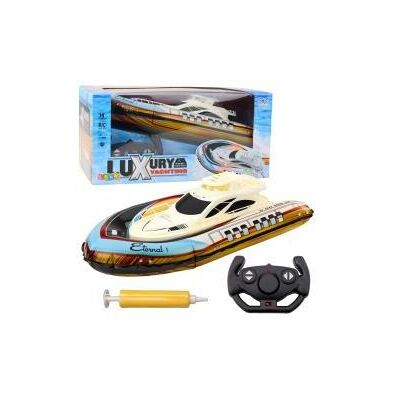 Lean Toys Leantoys RC-Yacht mit LED-Licht - Publicité Lean Toys Leantoys RC-Yacht mit LED-Licht - Publicité