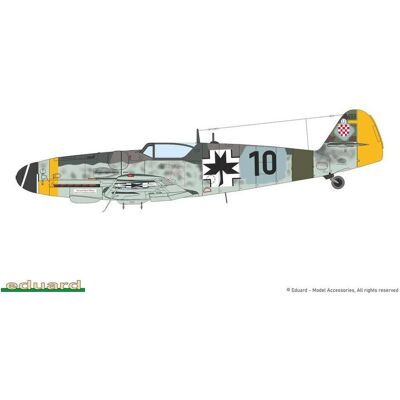 Eduard Bf 109G-14 Profipack - Kit en Plastique - Non Peint - Publicité Eduard Bf 109G-14 Profipack - Kit en Plastique - Non Peint - Publicité