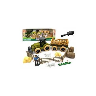 Adar Wendetraktor mit Anhänger und Zubehör - Publicité Adar Wendetraktor mit Anhänger und Zubehör - Publicité