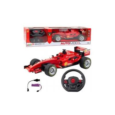 Lean Toys Leantoys RC-Rennwagen mit Sound 1:12 rot - Publicité Lean Toys Leantoys RC-Rennwagen mit Sound 1:12 rot - Publicité