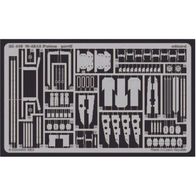 Accessoires Eduard M48A3 Patton - Kit militaire 1:35 - Publicité Accessoires Eduard M48A3 Patton - Kit militaire 1:35 - Publicité