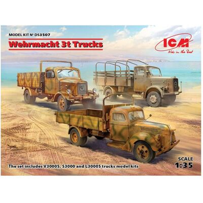 Camion Wehrmacht 3t Échelle 1:35 - Kit Modèle Militaire - Publicité Camion Wehrmacht 3t Échelle 1:35 - Kit Modèle Militaire - Publicité