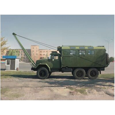 ICM ZiL-131 MTO-AT Camion de récupération soviétique - Maquette militaire - Publicité ICM ZiL-131 MTO-AT Camion de récupération soviétique - Maquette militaire - Publicité