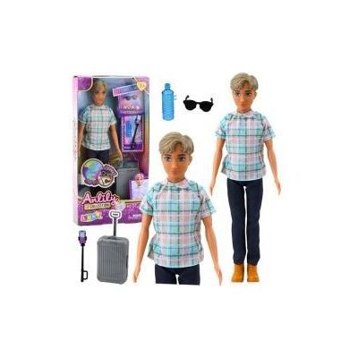 Lean Toys Anlily Jungenpuppe mit Zubehör - Publicité Lean Toys Anlily Jungenpuppe mit Zubehör - Publicité