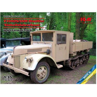 ICM - V3000S/SSM Maultier - Camion modèle - Publicité ICM - V3000S/SSM Maultier - Camion modèle - Publicité