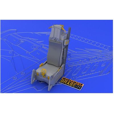 Siège d'avion Eduard Lockheed Martin F-16 tardif - Pour Tamiya 1:48 - Publicité Siège d'avion Eduard Lockheed Martin F-16 tardif - Pour Tamiya 1:48 - Publicité