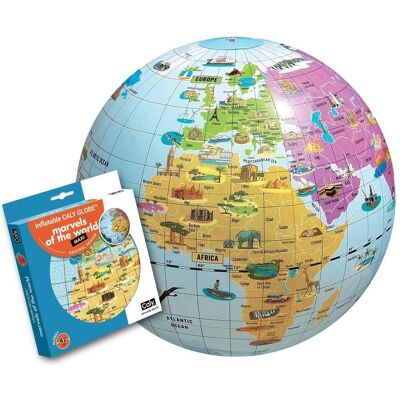 National Geographic - Merveilles du Monde - Inflatable Globe - Publicité National Geographic - Merveilles du Monde - Inflatable Globe - Publicité