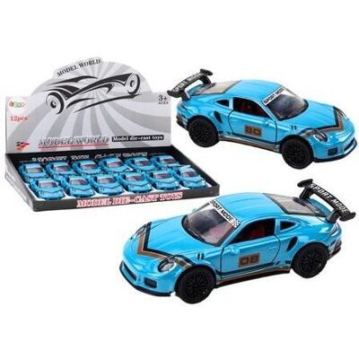 Lean Toys Sportwagen 1:32 blau - Publicité Lean Toys Sportwagen 1:32 blau - Publicité