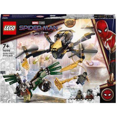 LEGO Marvel Spider-Man Duel de Drones 76195 - Publicité LEGO Marvel Spider-Man Duel de Drones 76195 - Publicité
