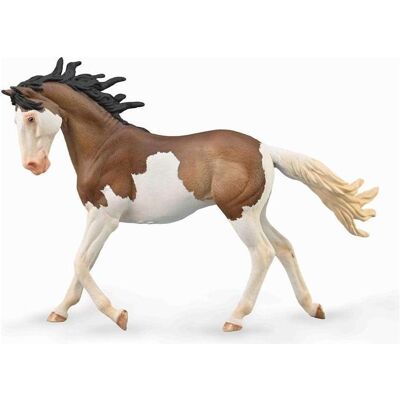Collecta Mustang-Stute mit Bay Splash Overo-Fell - Publicité Collecta Mustang-Stute mit Bay Splash Overo-Fell - Publicité