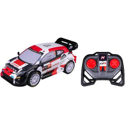 Nikko RC 10394 Night Mode Toyota Gazoo WRC, voiture de rallye télécommandée selon des détails réalistes m - Publicité Nikko RC 10394 Night Mode Toyota Gazoo WRC, voiture de rallye télécommandée selon des détails réalistes m - Publicité