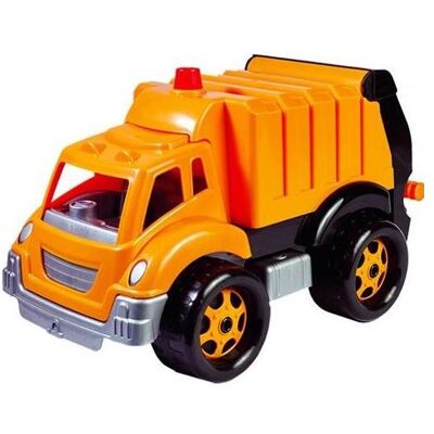 Bino 83215 Camion de poubelle orange - Véhicule de jeu - Publicité Bino 83215 Camion de poubelle orange - Véhicule de jeu - Publicité