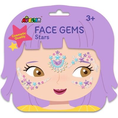 Avenir Face Gems - Étoile - Publicité Avenir Face Gems - Étoile - Publicité