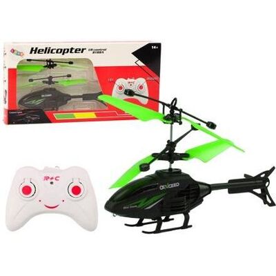 Lean Toys R/C-Helikopter-Gyroskop grün - Publicité Lean Toys R/C-Helikopter-Gyroskop grün - Publicité