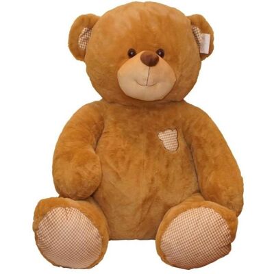 Peluches Tulilo Oktawian Marron - 75cm - Peluche - Publicité Peluches Tulilo Oktawian Marron - 75cm - Peluche - Publicité