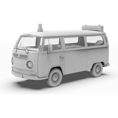 AK Interactive VOLKSWAGEN T2 Model 1967 Airport Bus - Publicité AK Interactive VOLKSWAGEN T2 Model 1967 Airport Bus - Publicité
