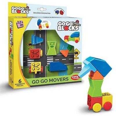 People Blocks - 6-block set - magnétique - roues - Jouet - Publicité People Blocks - 6-block set - magnétique - roues - Jouet - Publicité
