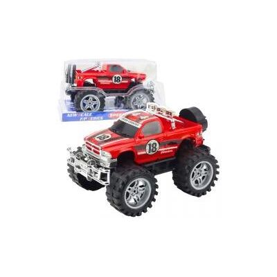 Lean Toys Heckgetriebener Geländewagen mit grossen Rädern, rot 27cm - Publicité Lean Toys Heckgetriebener Geländewagen mit grossen Rädern, rot 27cm - Publicité