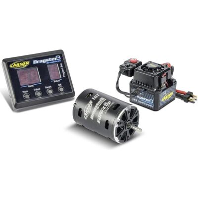 Kit moteur brushless Carson Modellsport Dragster-3 18 T - Kit moteur pour voiture RC - Publicité Kit moteur brushless Carson Modellsport Dragster-3 18 T - Kit moteur pour voiture RC - Publicité