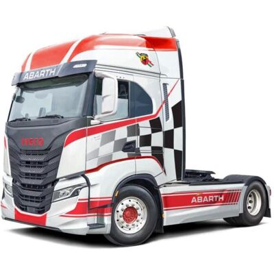 Italeri 1:24 Iveco S-Way Abarth (Show Truck) - Publicité Italeri 1:24 Iveco S-Way Abarth (Show Truck) - Publicité