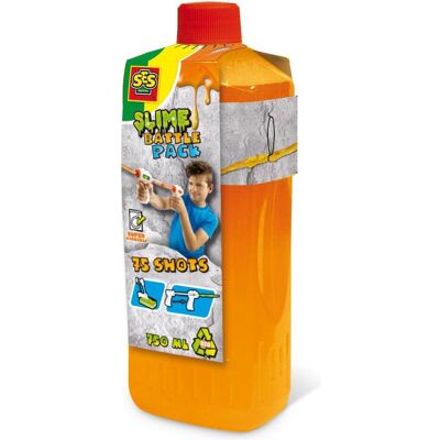 Ses Recharge pour pistolet lanceur de slime– Orange néon 750ml - Publicité Ses Recharge pour pistolet lanceur de slime– Orange néon 750ml - Publicité