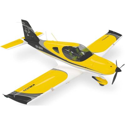 Kavan Bristell B23 Jaune 1600mm moteur électrique aile basse ARTF - Publicité Kavan Bristell B23 Jaune 1600mm moteur électrique aile basse ARTF - Publicité