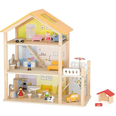 Viga Toys Maison de poupées - Publicité Viga Toys Maison de poupées - Publicité