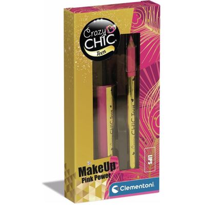 Clementoni Crazy Chic Teen - Gloss pour les lèvres & Matita Pink Power - Publicité Clementoni Crazy Chic Teen - Gloss pour les lèvres & Matita Pink Power - Publicité