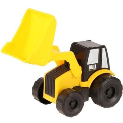 Ensemble de véhicules de construction Toi-toys - 4 véhicules jaunes - Publicité Ensemble de véhicules de construction Toi-toys - 4 véhicules jaunes - Publicité