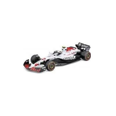Bburago Formel mit Helm und Kunststoffständer Oracle Red Bull - Publicité Bburago Formel mit Helm und Kunststoffständer Oracle Red Bull - Publicité