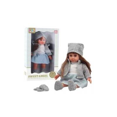 Lean Toys Lean Puppe In Blauem Kleid Pullover Sweatshirt Handschuhe Mütze 36.5Cm - Publicité Lean Toys Lean Puppe In Blauem Kleid Pullover Sweatshirt Handschuhe Mütze 36.5Cm - Publicité