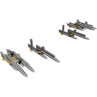 CMK IAF Fouga Magister (a.othed planes)-IMI 80mm unguided rockets - Publicité CMK IAF Fouga Magister (a.othed planes)-IMI 80mm unguided rockets - Publicité