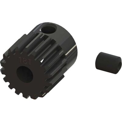 Arrma Pinion Gear 18T 0.5 MOD CNC 3.2mm Bore - Publicité Arrma Pinion Gear 18T 0.5 MOD CNC 3.2mm Bore - Publicité