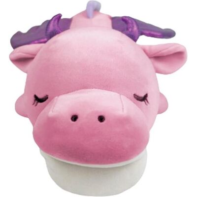 Trousselier - Nemu Nemu Dragona - 53 cm - Rose - Peluche - Publicité Trousselier - Nemu Nemu Dragona - 53 cm - Rose - Peluche - Publicité