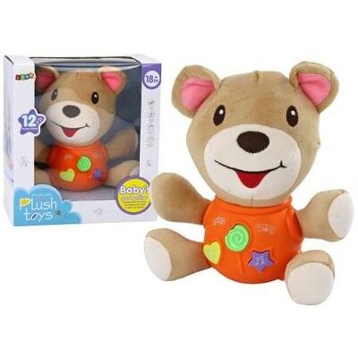 Lean Toys Interaktiver Teddybär 23 cm (24 cm) - Publicité Lean Toys Interaktiver Teddybär 23 cm (24 cm) - Publicité