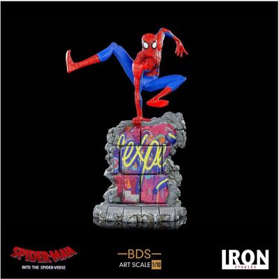 Iron Studios Spider-Man - A New Universe "Peter B. Parker" 1/10 BDS Art Scale Deluxe Statue - Publicité Iron Studios Spider-Man - A New Universe "Peter B. Parker" 1/10 BDS Art Scale Deluxe Statue - Publicité
