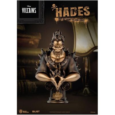 Beast Kingdom Disney Villains Series buste PVC Hadès 16 cm - Publicité Beast Kingdom Disney Villains Series buste PVC Hadès 16 cm - Publicité