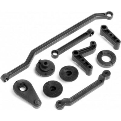 Ensemble de liaison de direction HPI - Steering linkage set - Publicité Ensemble de liaison de direction HPI - Steering linkage set - Publicité