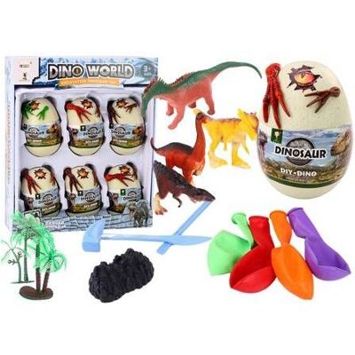 Lean Toys Eier mit Dinosauriern 6 Stk - Publicité Lean Toys Eier mit Dinosauriern 6 Stk - Publicité
