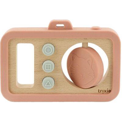 Caméra bébé Trixie - Bois de hêtre FSC - Boutons en silicone souple - Développe la motricité fine - Cadeau pour bébé - Publicité Caméra bébé Trixie - Bois de hêtre FSC - Boutons en silicone souple - Développe la motricité fine - Cadeau pour bébé - Publicité